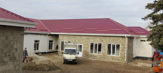 В Архипо-Осиповской школе ведутся работы по капитальному ремонту здания начальной школы